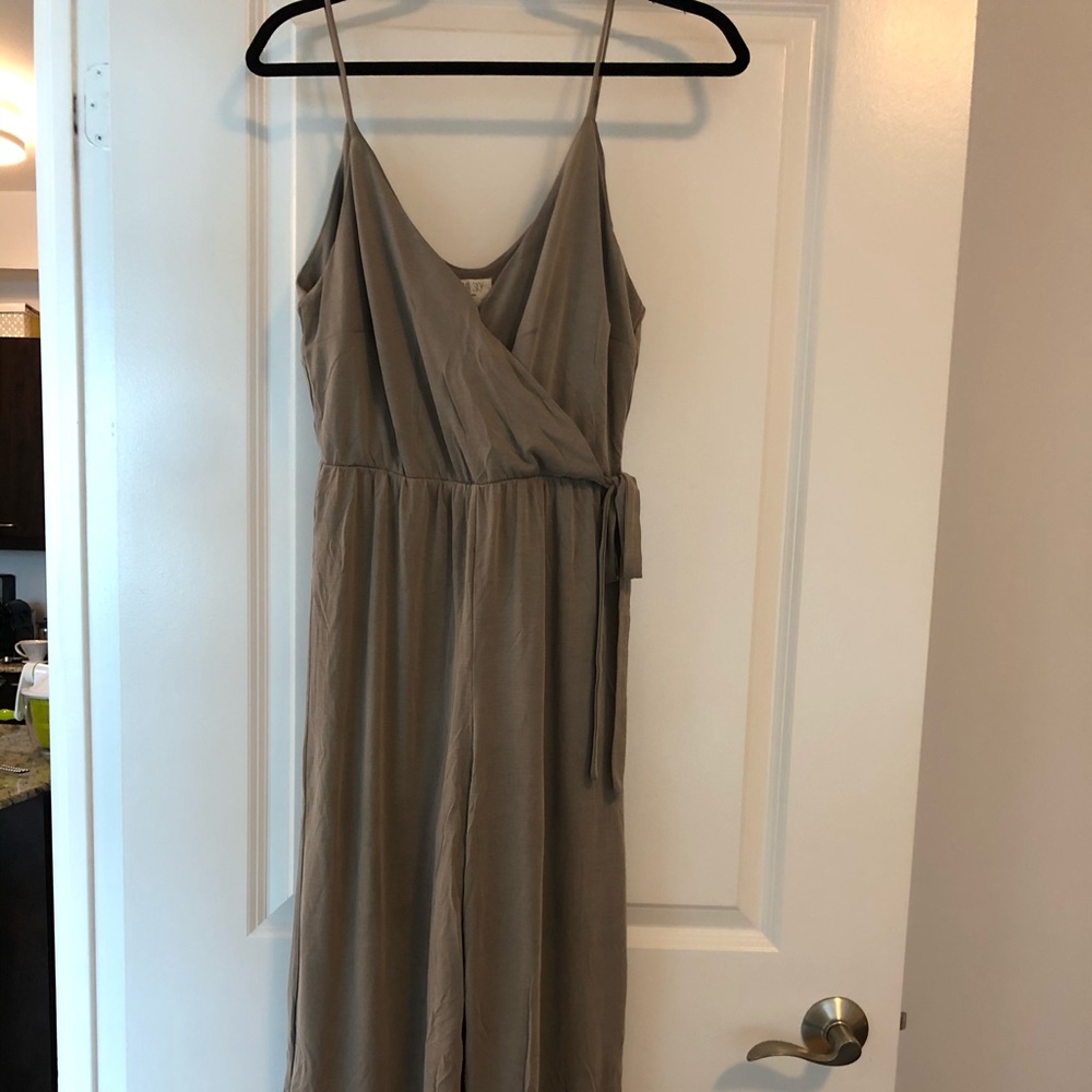 Stretchy jersey jumpsuit